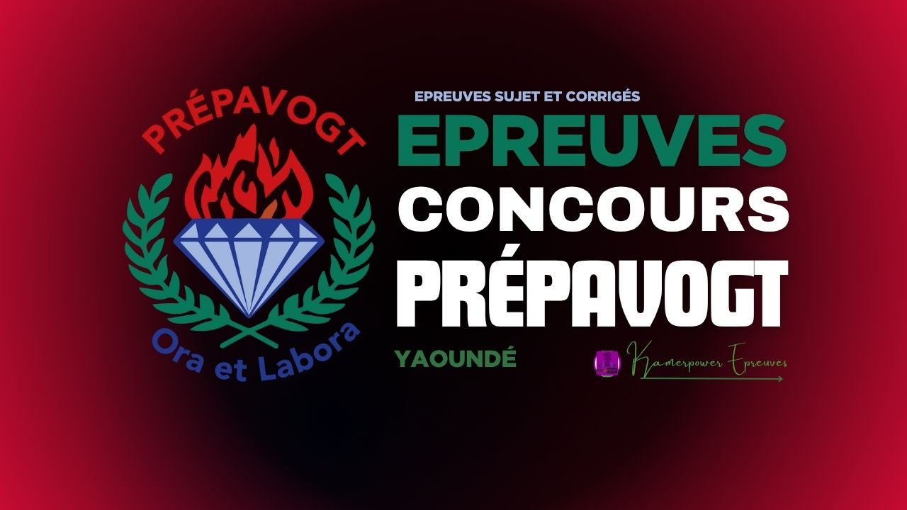 Institut PrépaVogt Cameroun PREPA VOGT