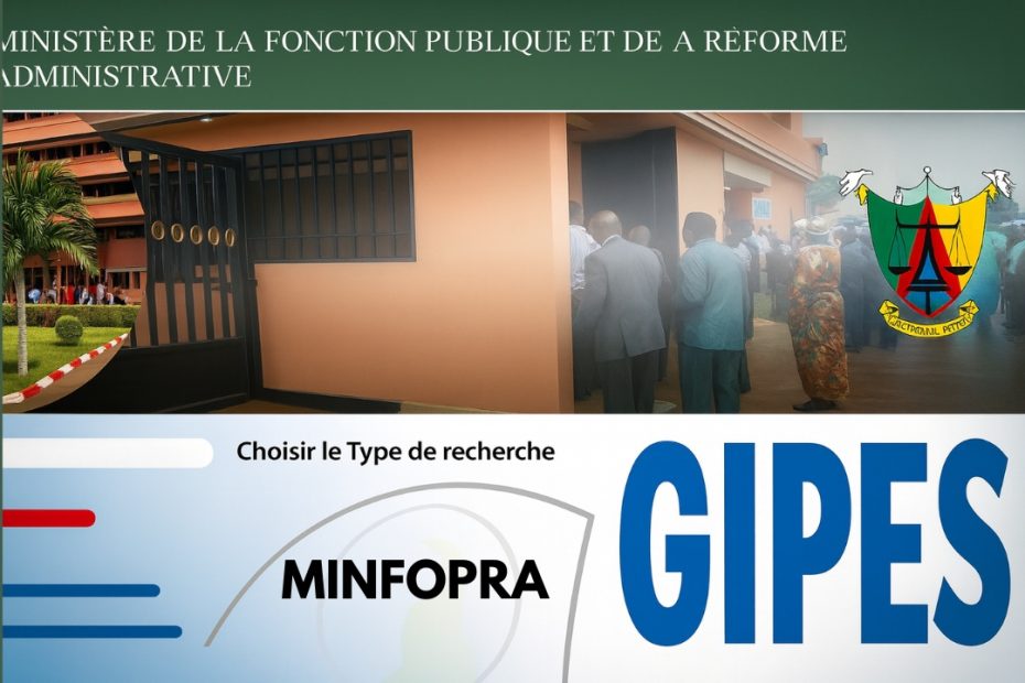 minfopra Position du dossier Cameroon Ministère de la Fonction Publique et de la Réforme Administrative