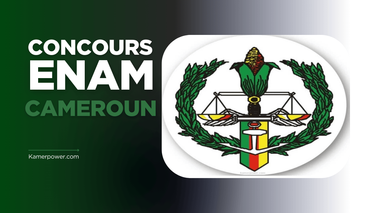 Concours ENAM Yaounde Cameroun 2025-2026