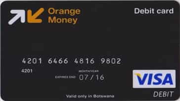 Carte VISA orange money comment ça marche cameroun cote d'ivoire