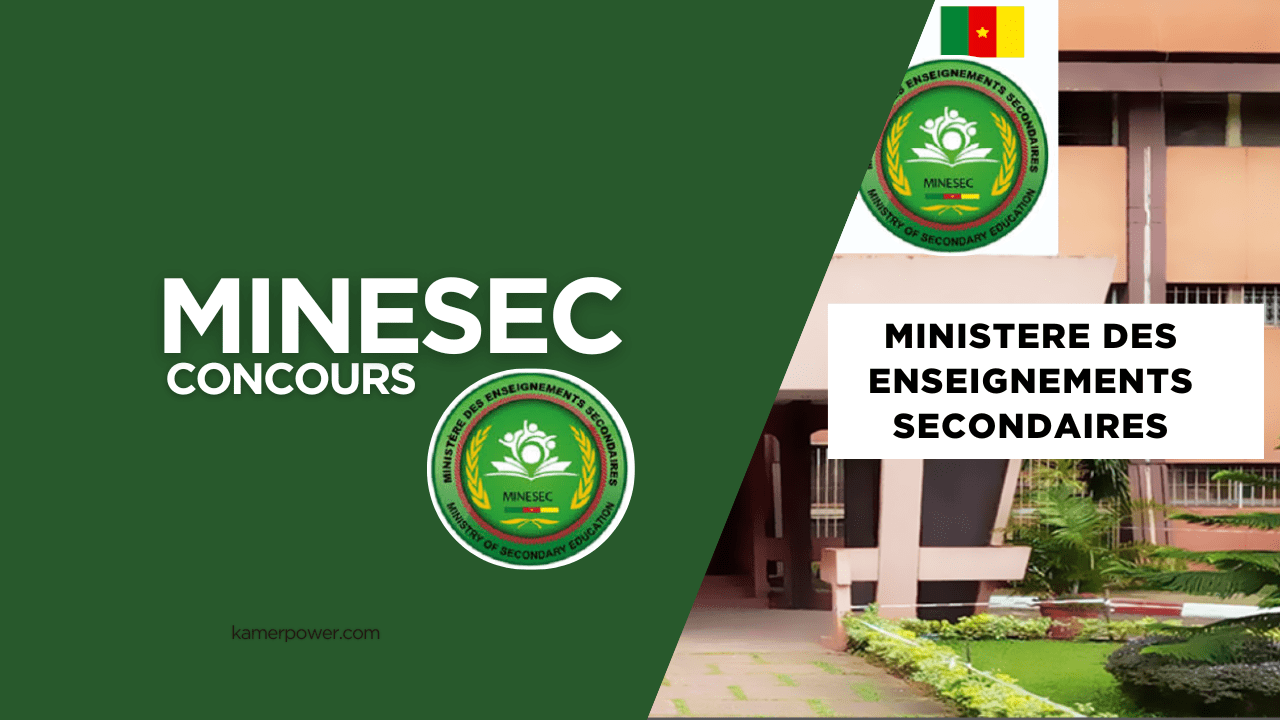 Minesec Cameroun www.minesec.cm 2025-2026 2027