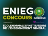 Concours ENIEG 2025-2026 Cameroun recrutement 11230 élèves-maîtres