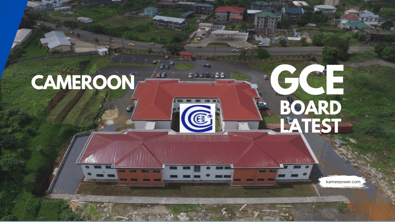 Cameroon GCE board latest news 2025-2026