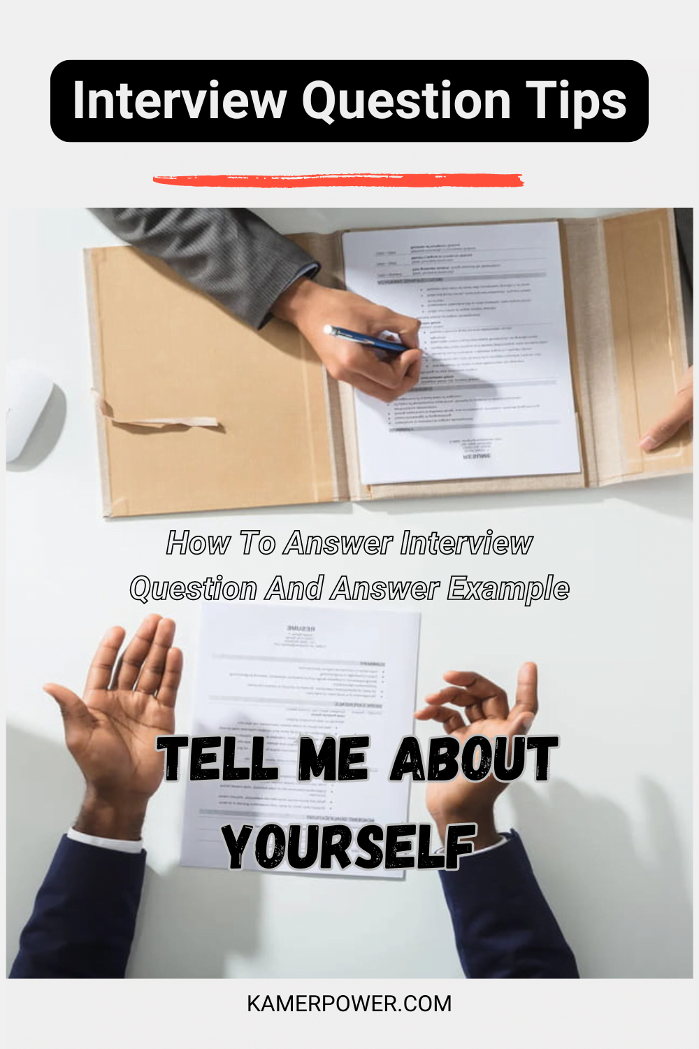 Tell Me About Yourself - How To Answer Interview Question And Answer Example